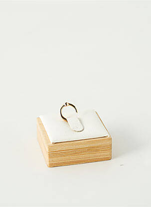 Boucle d'oreille mono ornement oxyde de zirconium or TATA GISELE femme