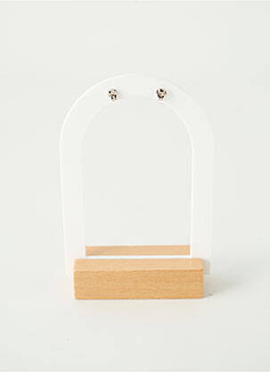 Boucles d’oreilles matériaux argent argent TATA GISELE femme