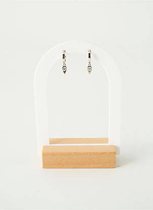 Boucles d’oreilles matériaux argent argent TATA GISELE femme