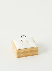 Boucle d'oreille mono argent TATA GISELE pour femme seconde vue