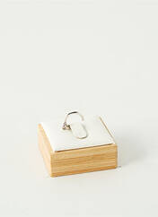 Boucle d'oreille mono argent TATA GISELE pour femme seconde vue