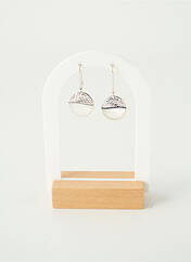 Boucles d’oreilles argent TATA GISELE pour femme seconde vue
