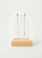 Boucles d’oreilles argent TATA GISELE pour femme seconde vue