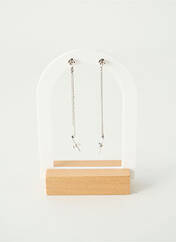 Boucles d’oreilles argent TATA GISELE pour femme seconde vue