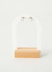 Boucles d’oreilles argent TATA GISELE pour femme seconde vue