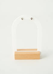 Boucles d’oreilles argent TATA GISELE pour femme seconde vue