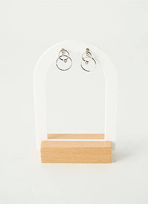 Boucles d’oreilles argent TATA GISELE pour femme