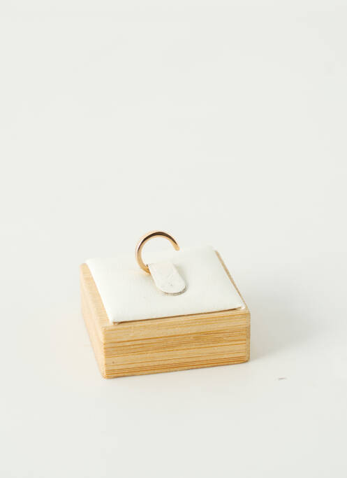 Boucle d'oreille mono matériaux plaqué or or TATA GISELE femme