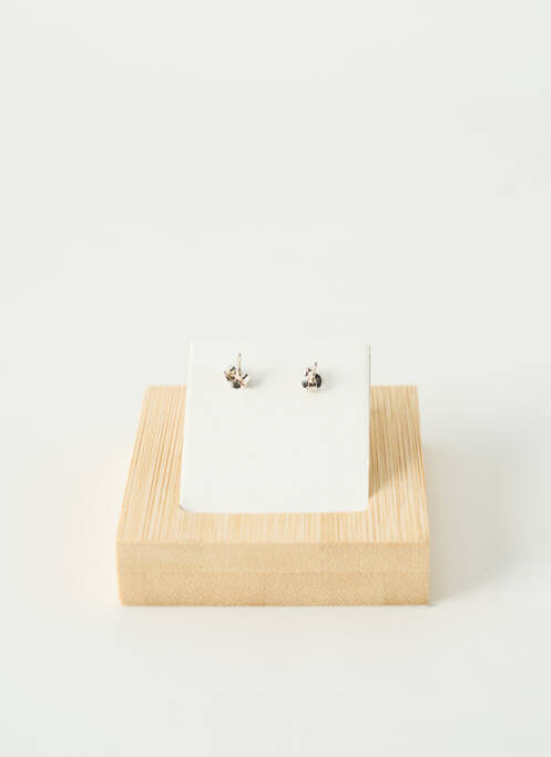 Boucles d’oreilles ornement pierre argent TATA GISELE femme