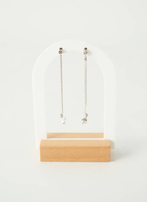 Boucles d’oreilles matériaux argent argent TATA GISELE femme