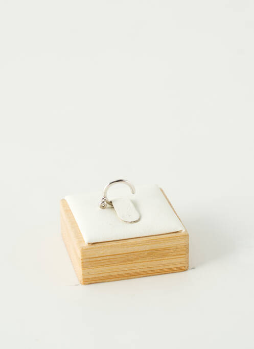 Boucle d'oreille mono argent TATA GISELE pour femme