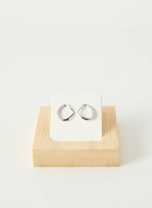 Boucles d’oreilles argent TATA GISELE pour femme
