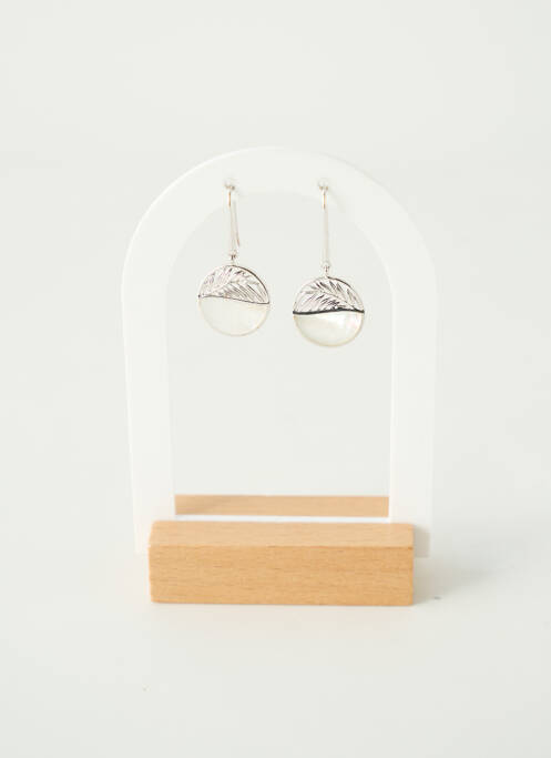 Boucles d’oreilles argent TATA GISELE pour femme