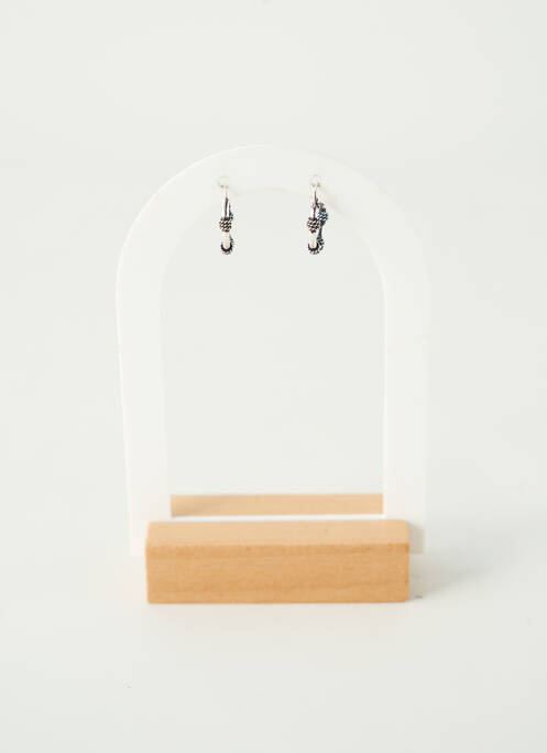 Boucles d’oreilles argent TATA GISELE pour homme