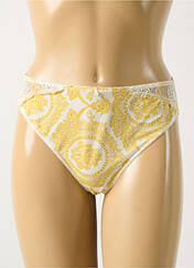 Culotte jaune EMPREINTE pour femme seconde vue