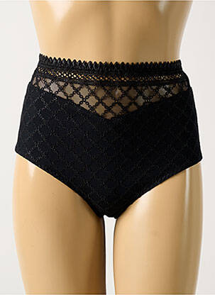 Culotte haute noir LOUISA BRACQ pour femme