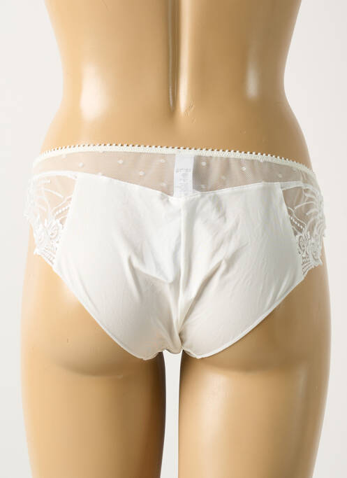 Culotte tissage satiné beige ANTINEA femme