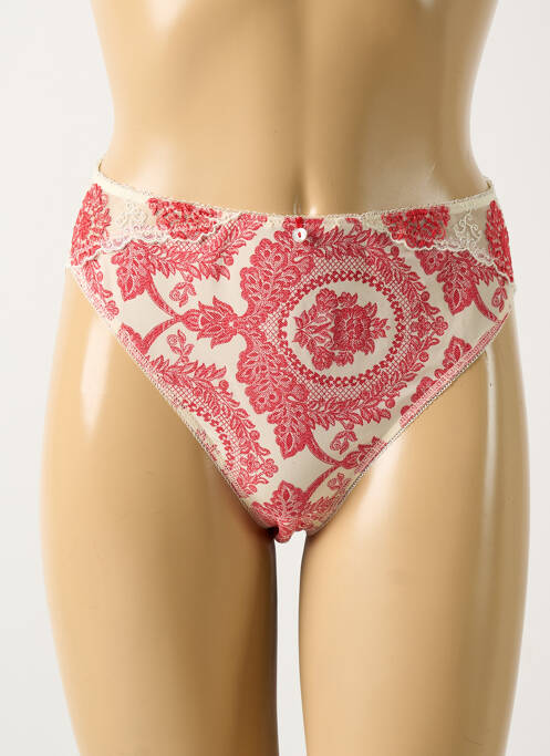 Culotte rouge EMPREINTE pour femme