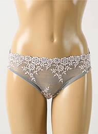 Culotte légère et transparente gris WACOAL femme