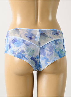 Shorty tissage tulle bleu ANTINEA femme