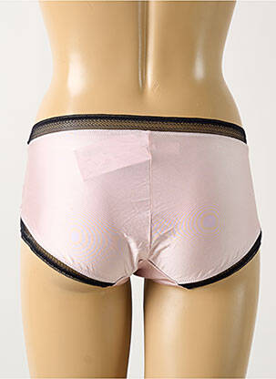 Shorty tissage satiné rose CHANTELLE femme