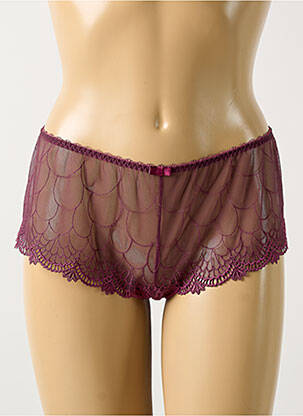 Shorty stretch violet CHANTELLE femme