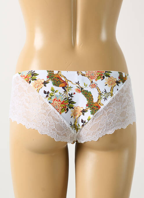 Shorty blanc PIEGE pour femme