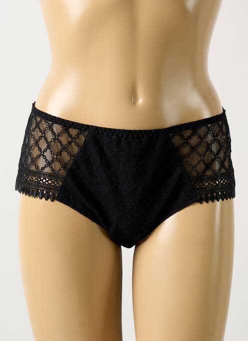 Shorty noir LOUISA BRACQ pour femme