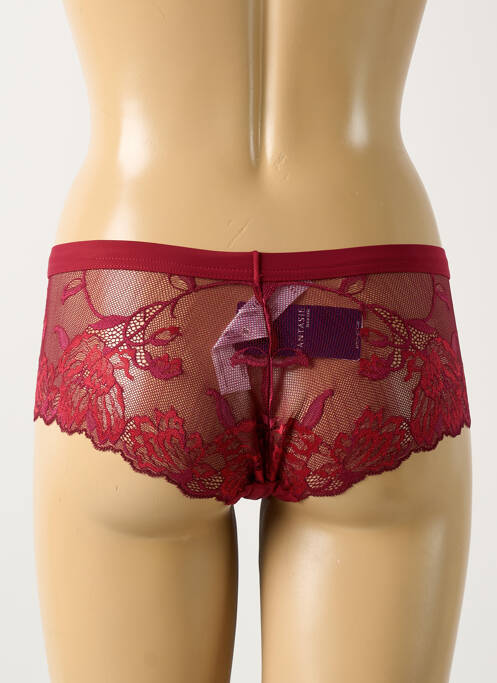 Shorty rouge FANTASIE pour femme
