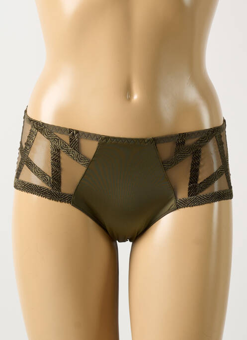 Shorty vert LOUISA BRACQ pour femme