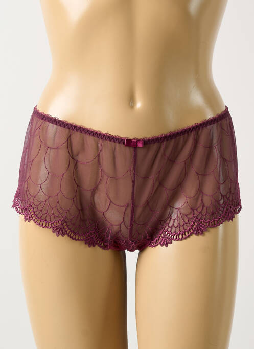 Shorty violet CHANTELLE pour femme