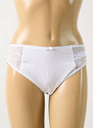 Shorty tissage satiné blanc ELOMI femme