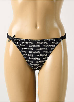 String stretch noir DESIGUAL femme