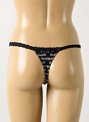 String stretch noir DESIGUAL femme