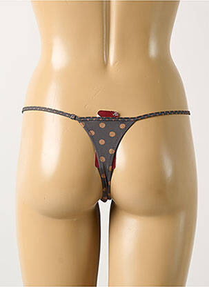 String stretch gris ANTINEA femme