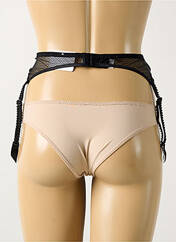 Guêpière/Porte-jarretelle noir LOUISA BRACQ pour femme seconde vue
