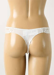 Tanga blanc ANTINEA pour femme seconde vue