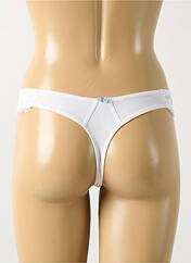 Tanga blanc LEJABY pour femme seconde vue