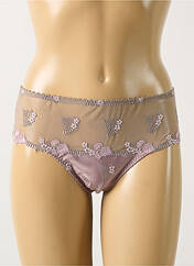 Tanga marron SECRET D'EVA pour femme seconde vue