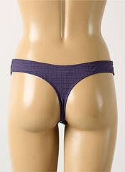 Tanga violet ANTIGEL pour femme seconde vue