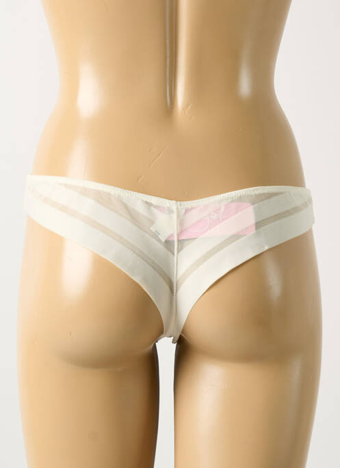 Tanga beige ANTIGEL pour femme