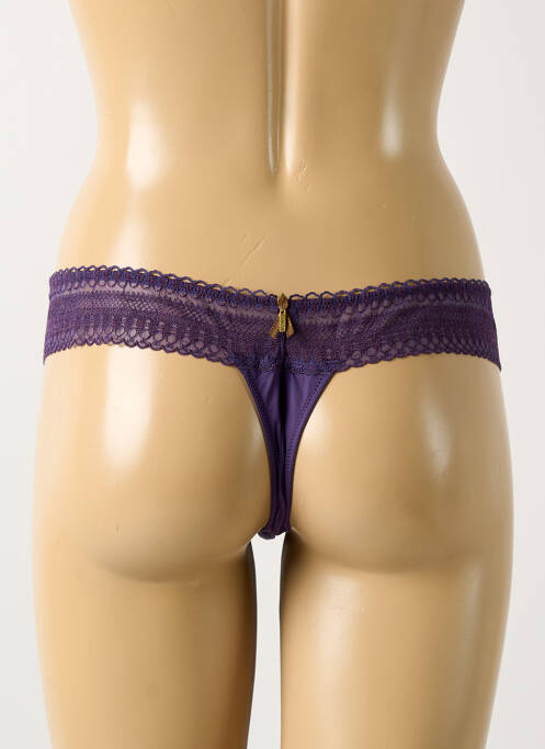 Tanga violet WACOAL pour femme
