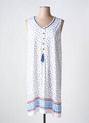 Chemise de nuit bleu EGATEX pour femme seconde vue