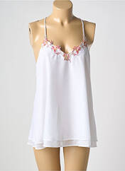 Nuisette/combinette blanc LISE CHARMEL pour femme seconde vue