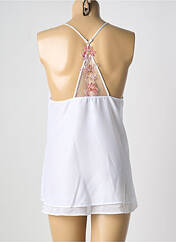 Nuisette/combinette blanc LISE CHARMEL pour femme seconde vue