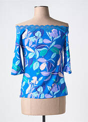 Pyjama bleu ANTIGEL pour femme seconde vue