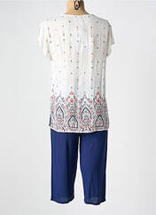 Pyjama bleu SENORETTA pour femme seconde vue