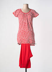 Pyjama rouge REBELLE pour femme seconde vue