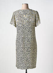 Robe mi-longue beige MASSANA pour femme seconde vue