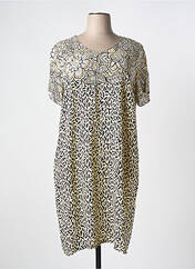 Robe mi-longue beige MASSANA pour femme seconde vue